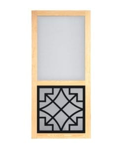 Belle Insert Woodcraft Screen Door By Screen Tight