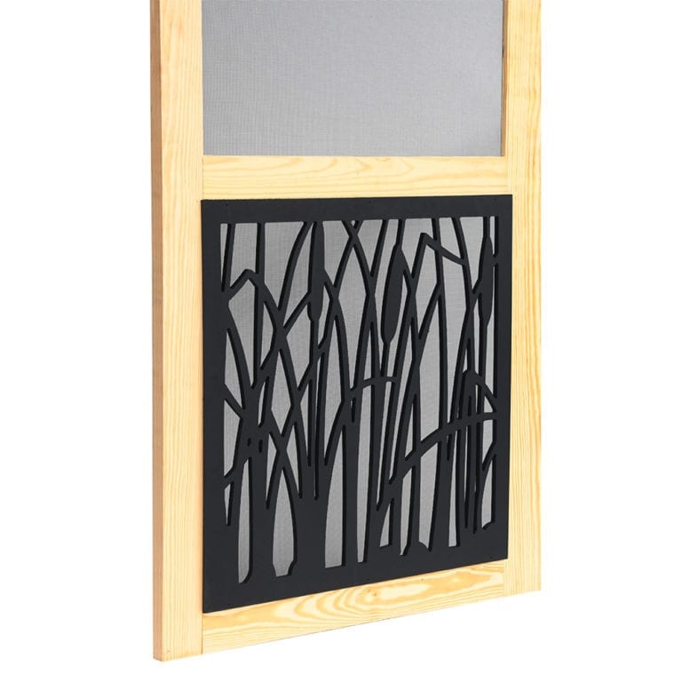 Cattail Insert Woodcraft Screen Door Screen Tight