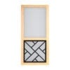 Chippendale Insert Woodcraft Screen Door By Screen Tight