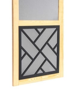 Woodcraft Chippendale Insert Screen Door By Screen Tight