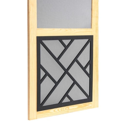 Woodcraft Chippendale Insert Screen Door By Screen Tight