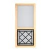 St Augustine Insert Woodcraft Screen Door By Screen Tight