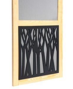 Timber Insert Woodcraft Screen Door Bottom View