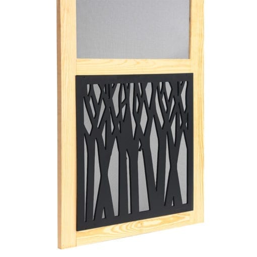 Timber Insert Woodcraft Screen Door Bottom View