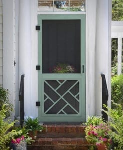 Chippendale Wood Screen Door View By Screen Tight