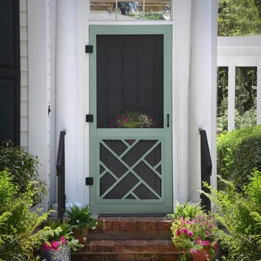 Chippendale Wood Screen Door View By Screen Tight