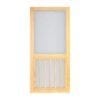 Five Bar Wood Insert Woodcraft Screen Door By Screen Tight