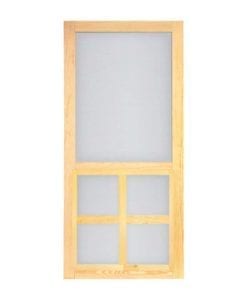 Summit Wood Insert Woodcraft Screen Door By Screen Tight