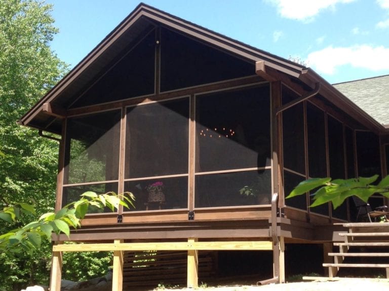 The Original Screen Porch System from Screen Tight DIY Screen Porch