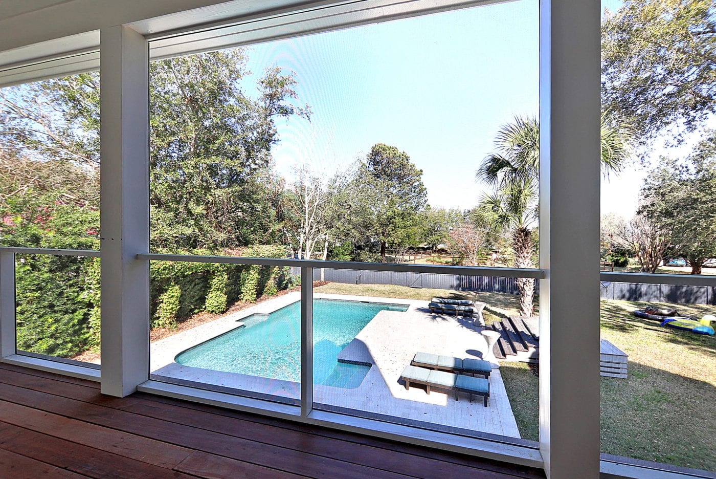 MeshGuard Unobstructed Pool View