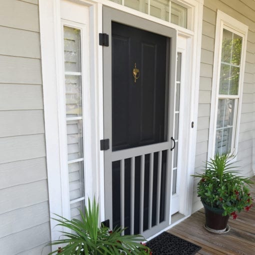 Wood Five Bar screen door from Screen Tight