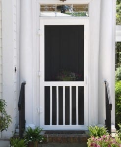 Vinyl Five Bar Screen Door