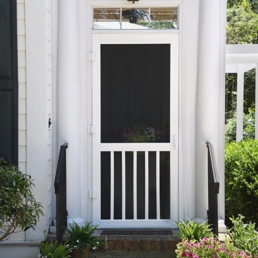 Vinyl Five Bar Screen Door