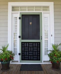 Basketweave Screen Door View By Screen Tight