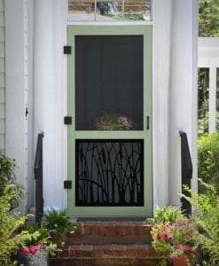 Cattail Screen Door View By Screen Tight