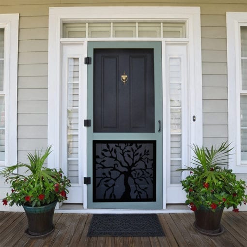 Oak Tree Insert Woodcraft Screen Door