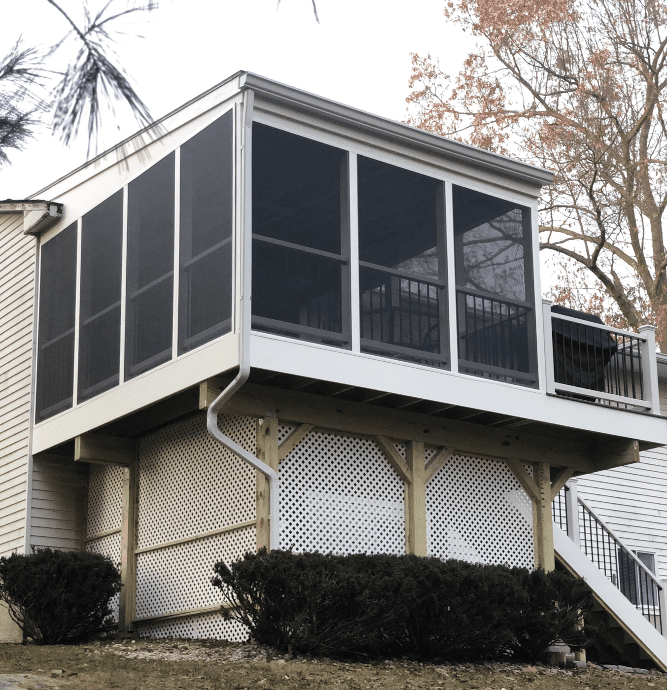 Budget-Friendly Screen Porch Project NY