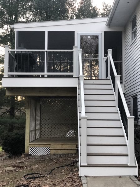 Budget Friendly Screen Porch