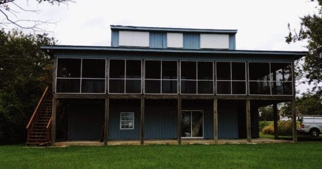 Coastal Wrap Around Screen Porch