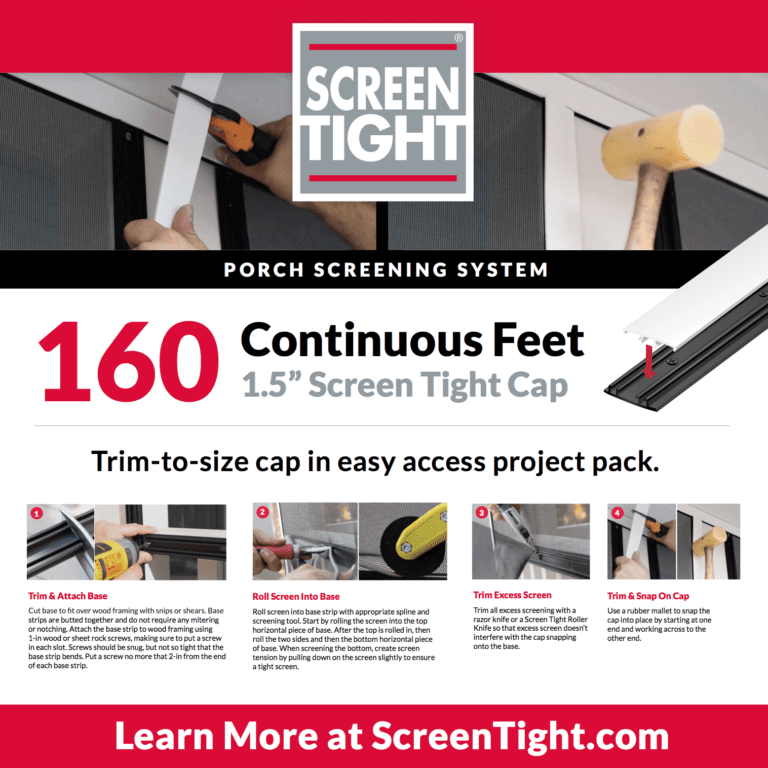 International Builders' Show 2020 Highlights Screen Tight