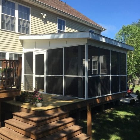 Elevated Screen Porch Addition