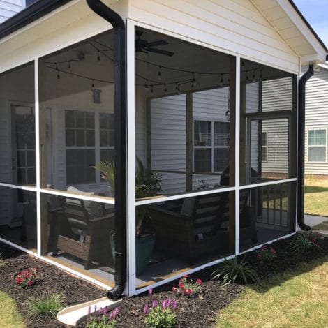 Screen Porch Quarantine Project