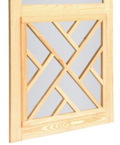 Alternative view of Chippendale Wood Screen Door
