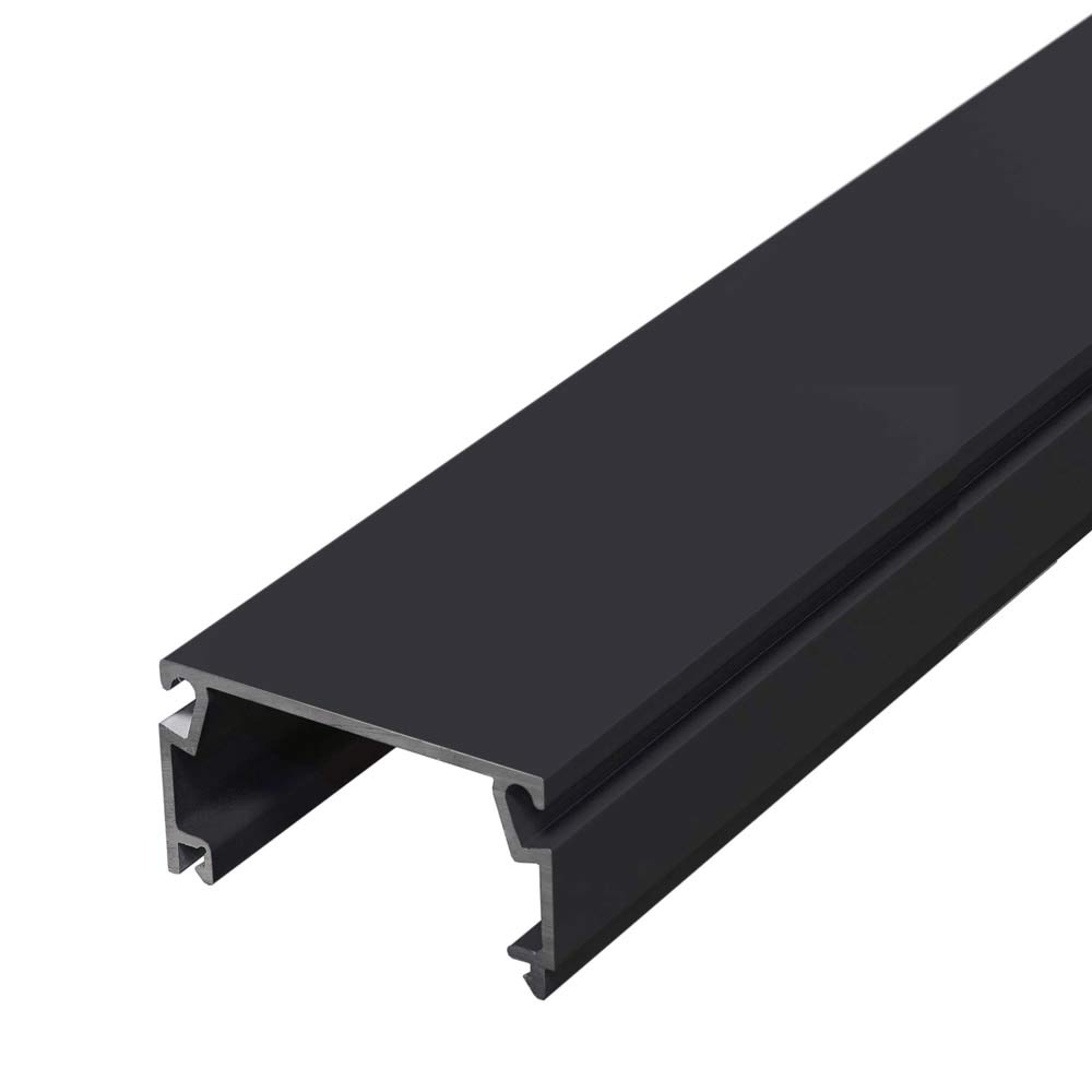 Fast Track Aluminum Channel - Black