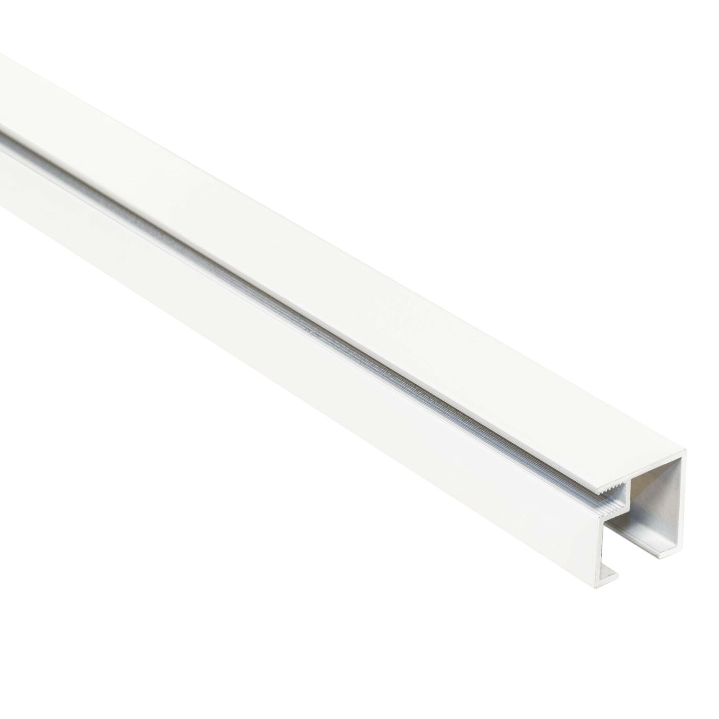 Mini Track Channel - White